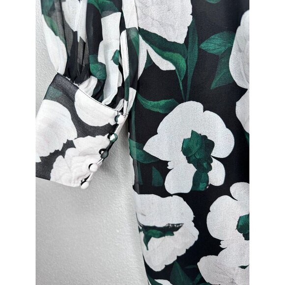 THE KOOPLES Short Printed Multi Long Sleeve Dress Size XS Cocktail NWOT - Picture 12 of 15